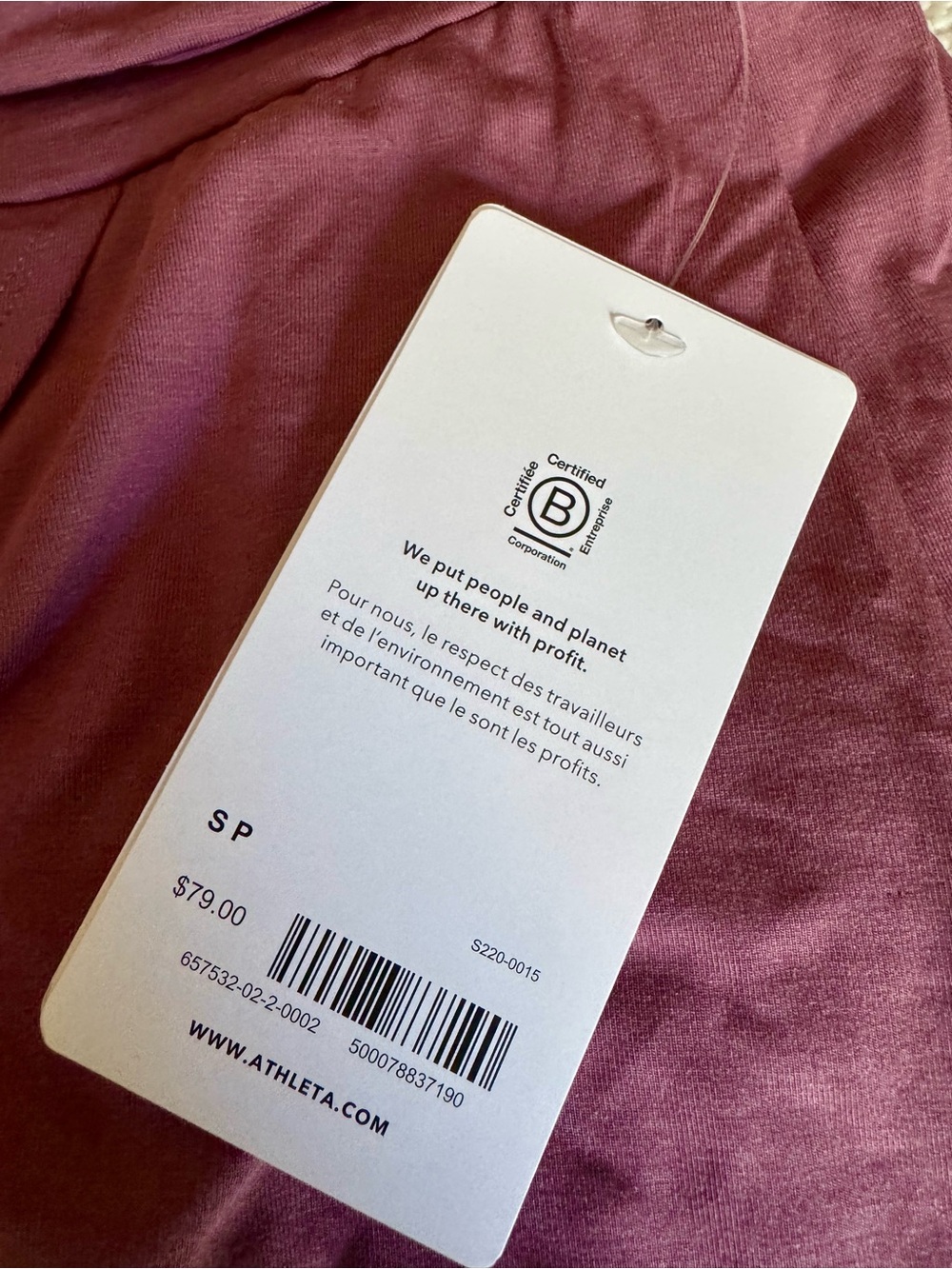 Athleta Release Pant Tawny Rose - Picture 6 of 8